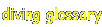 diving glossary